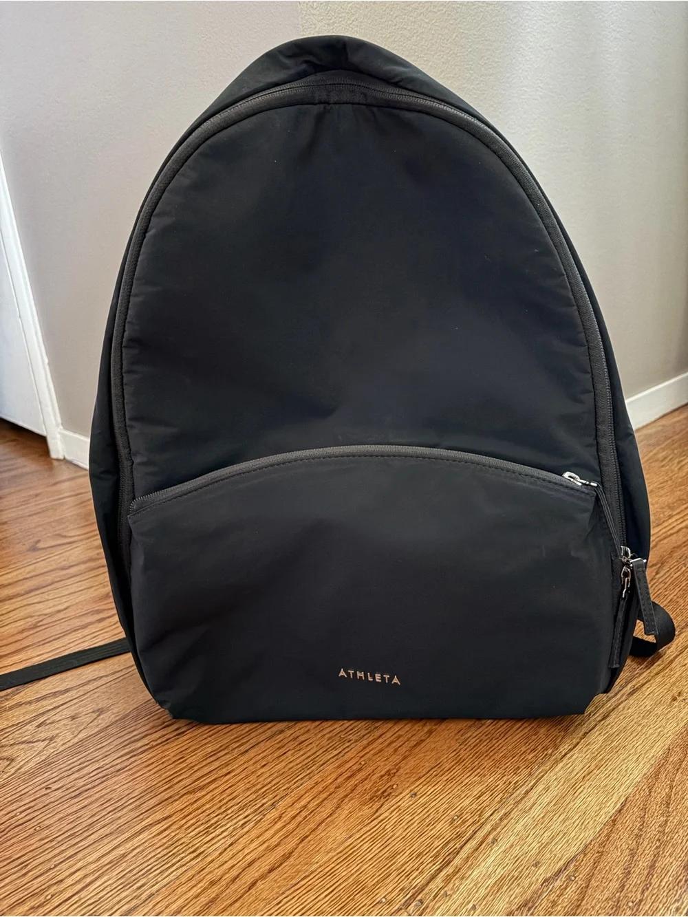 Athleta Black Minimalist Everyday Backpack